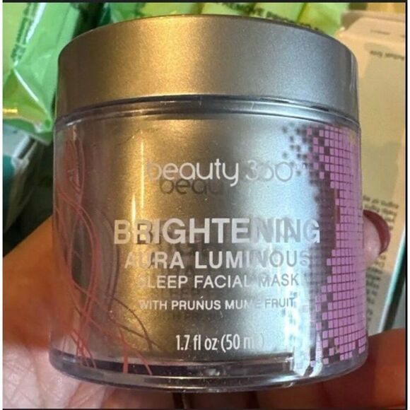 BEAUTY 360 - NWTIB - Brightening Aura Luminosity Sleep Facial Mask. 1.7 oz. - Picture 6 of 15